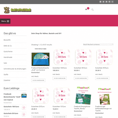 KaRToFFeLTiGeR – der Shop [Dein Shop für Nähen, Basteln, DIY und mehr]