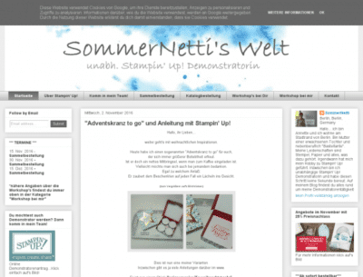 SommerNetti's Welt...aus dem Leben einer Basteltante