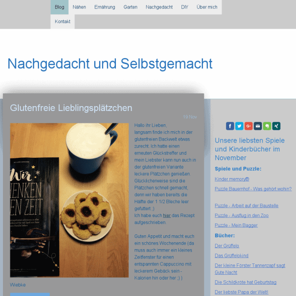 Blog – Känguri – Nachgedacht und Selbstgemacht