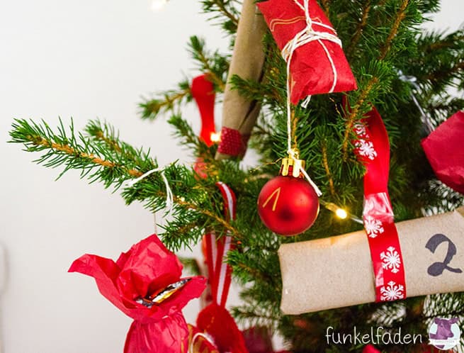 Weihnachtsbaum-Adventskalender