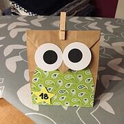 Adventskalender aus Butterbrottüten