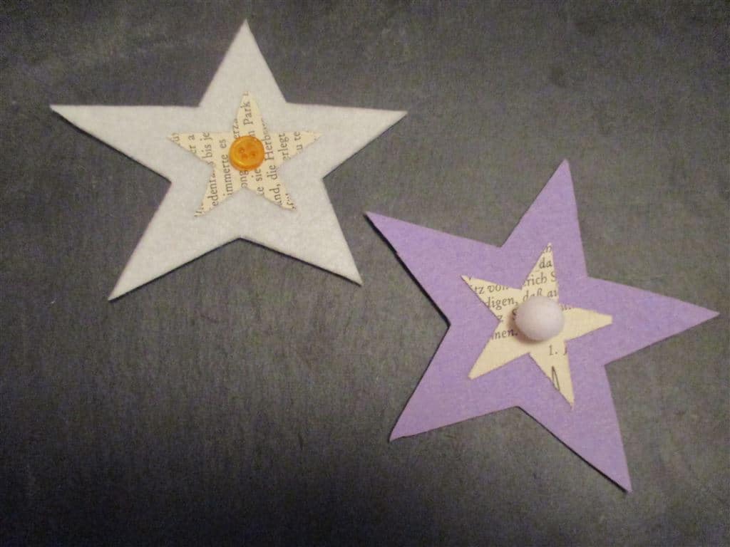 schnelle Weihnachtsterne