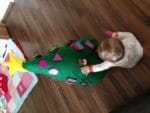 3 D – Weihnachtsbaum – ADVENTSKALENDER aus Filz