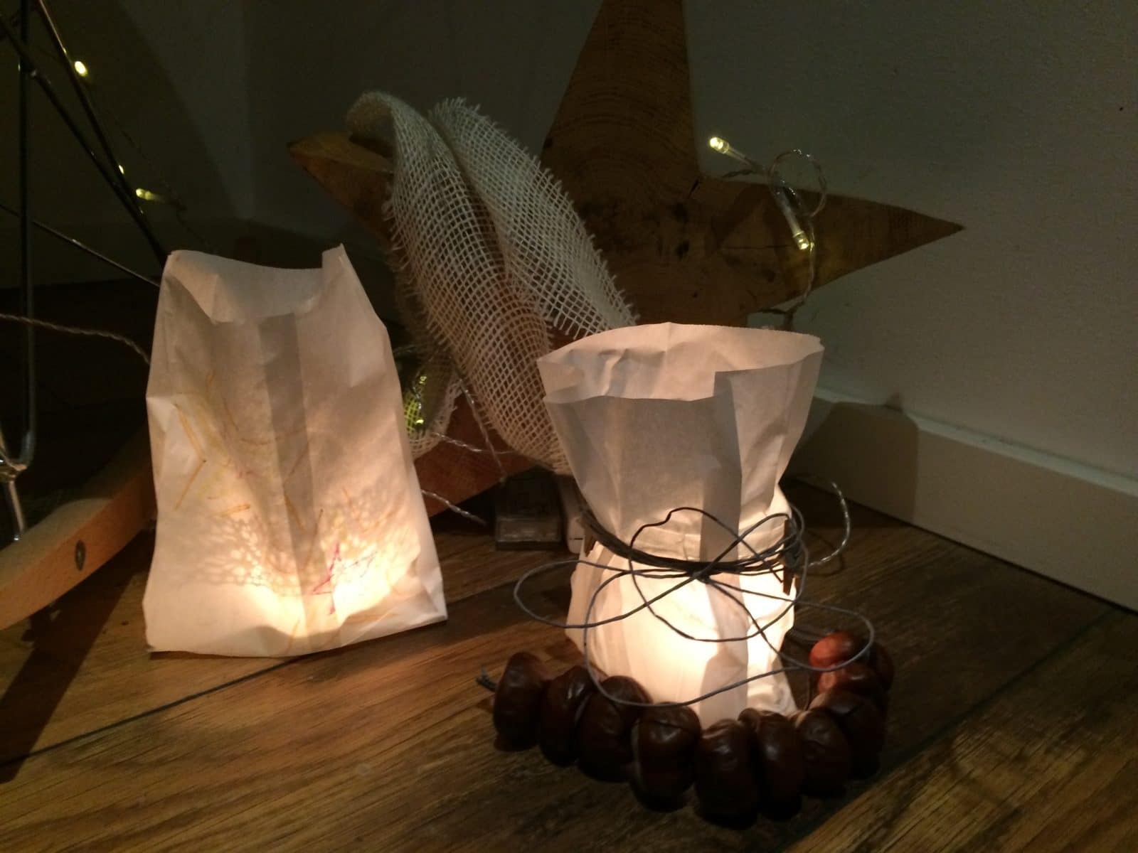 DIY Basteln mit Kindern: Windlichter