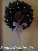 2 in 1 Adventskalenderkranz