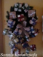 2 in 1 Adventskalenderkranz