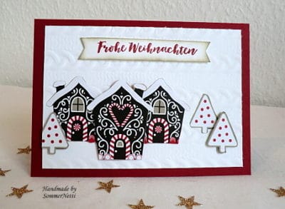 Karte Weihnachtsdorf