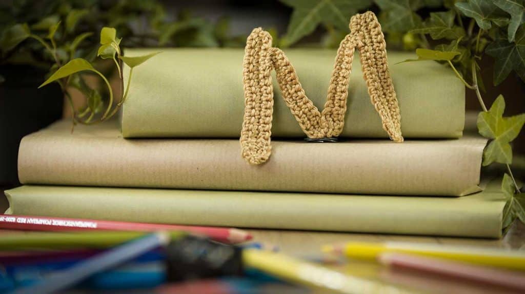 Kostenlose Häkelanleitung ABC: Buchstabe M