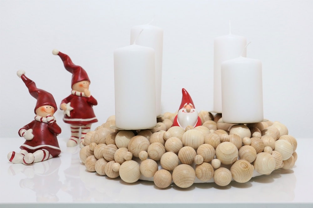Kugeladventkranz