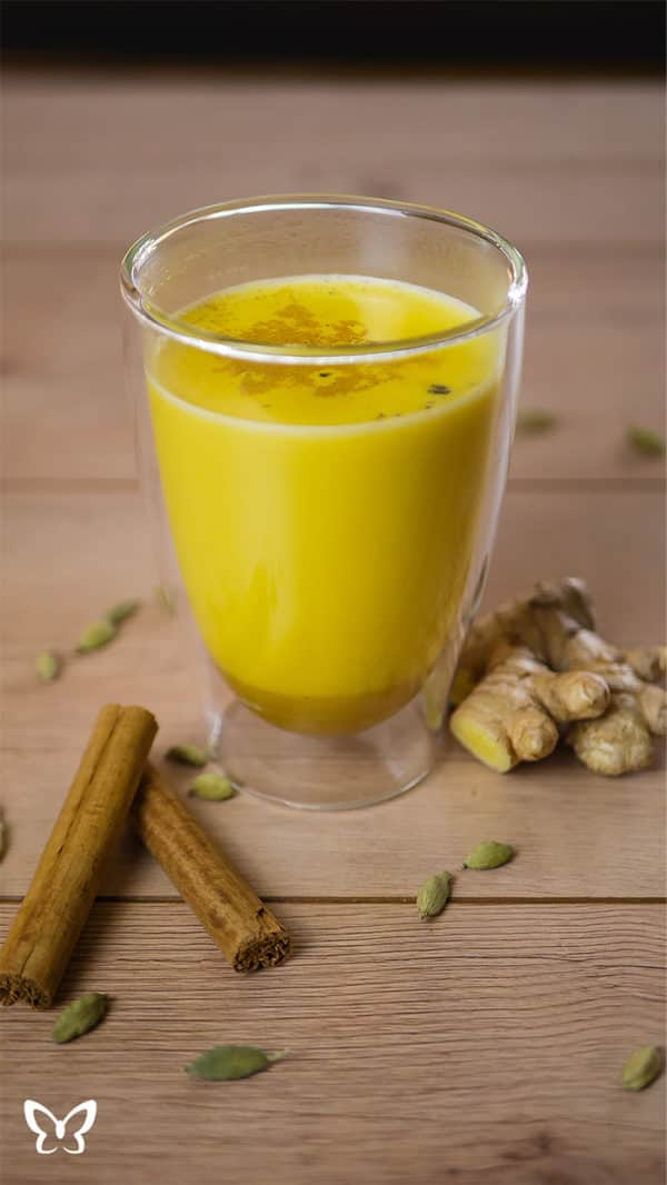 Goldene Milch - Kurkuma Latte
