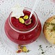 „Mini-Bagel mit rote Beete-Pesto & Weichkäse!"