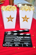 A star is born – DIY Hollywood Movie Night Party – inkl. Freebies