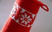Nikolausstiefel stricken