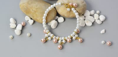 Wie kann man elegantes Perlenarmband fertigen