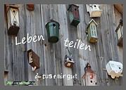 Postkartenset - Leben teilen - Geschenkidee