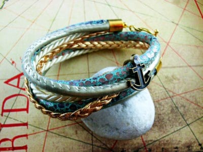 Wickelarmband "Golden Wave" Wickelarmband "Golden Wave"