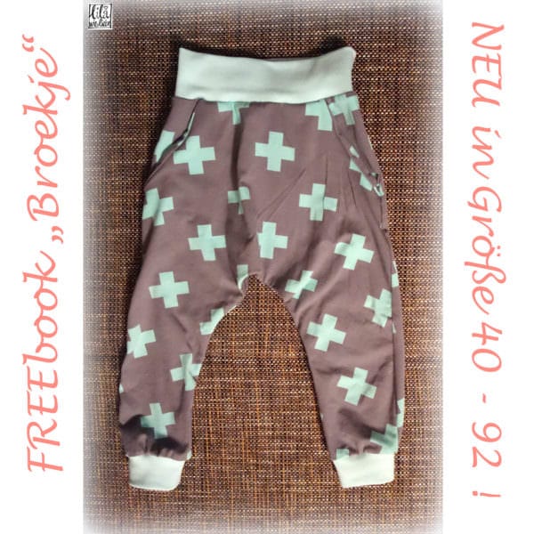 Babyhose/Kinderhose (mit Hosentaschen) NEU