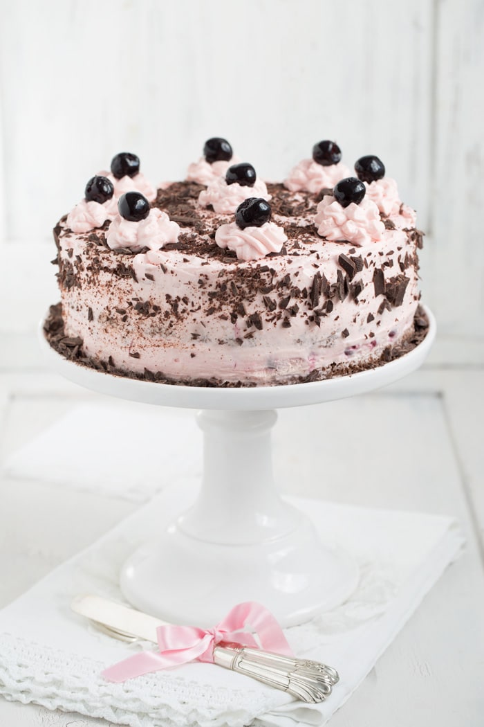 „Rosa Schwarzwälder Kirschtorte!“