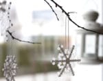 {Zwergenzeit: } Schneekristalle aus Bügelperlen