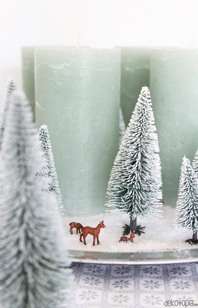 Winterwald Adventskrantz