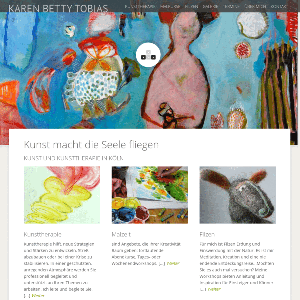 Malkurse | Filzen | Zeichenkurse | KAREN BETTY TOBIAS Kunst + Kunsttherapie Köln