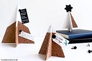 DIY 3D Tannenbaum Pinnwand