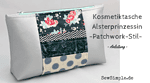 Anleitung: Kosmetiktasche im Patchwork-Look nähen