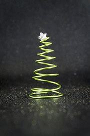 ? DIY Weihnachtsbaum aus Alu-Basteldraht ?