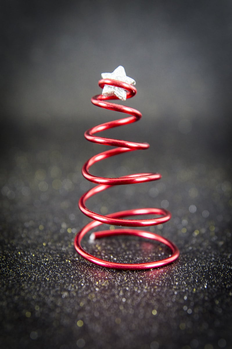 ? DIY Weihnachtsbaum aus Alu-Basteldraht ?