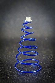 ? DIY Weihnachtsbaum aus Alu-Basteldraht ?