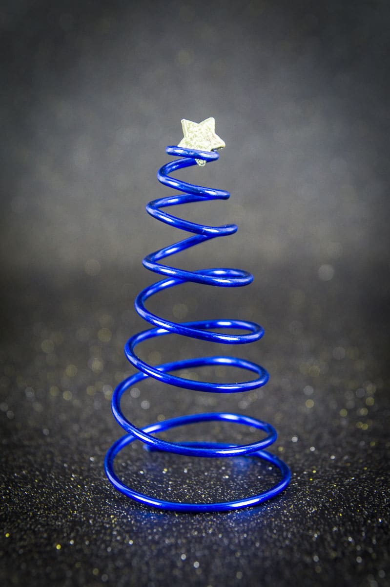 ? DIY Weihnachtsbaum aus Alu-Basteldraht ?