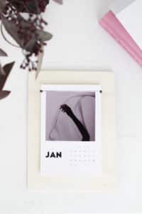 Schöner DIY-Fotokalender inkl. Freebie zum Ausdrucken