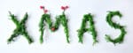 Mini DIY Buchstaben mit Weihnachtsgrün