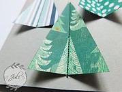 Weihnachtskarte „nähen“