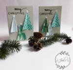 Weihnachtskarte „nähen“