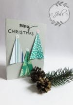 Weihnachtskarte „nähen“