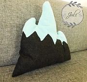 Kissen in Berg-Form nähen