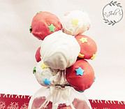 Weihnachtliche Cake Pops