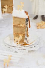 „Eierlikör Torte mit gebräunter Butter, Safran, Karamell und viel Liebe!“