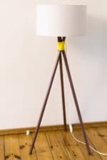 DIY Stehlampe im Kupfer-Look