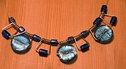Kette aus Wäscheklammern