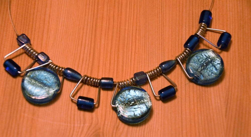Kette aus Wäscheklammern