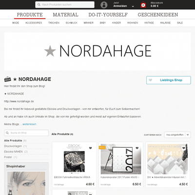 ★ NORDAHAGE - Der Shop zum Blog.