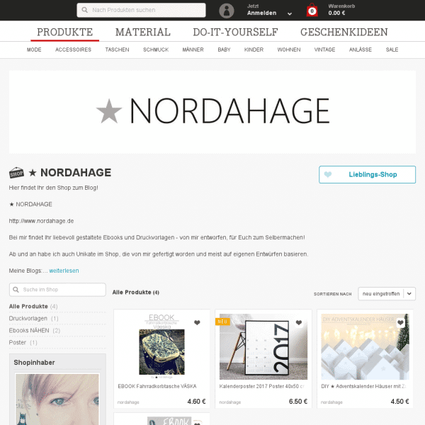 ★ NORDAHAGE – Der Shop zum Blog.