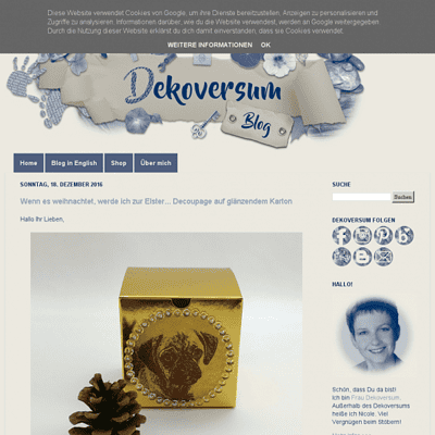 Dekoversum: Deko | DIY | Decoupage