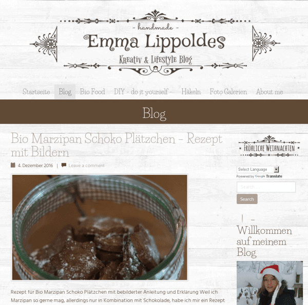 Emma Lippoldes – Ein natürlich, kreativer Lifestyle Blog –