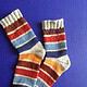 Socken mit der addi-Sockenwunder-Nadel