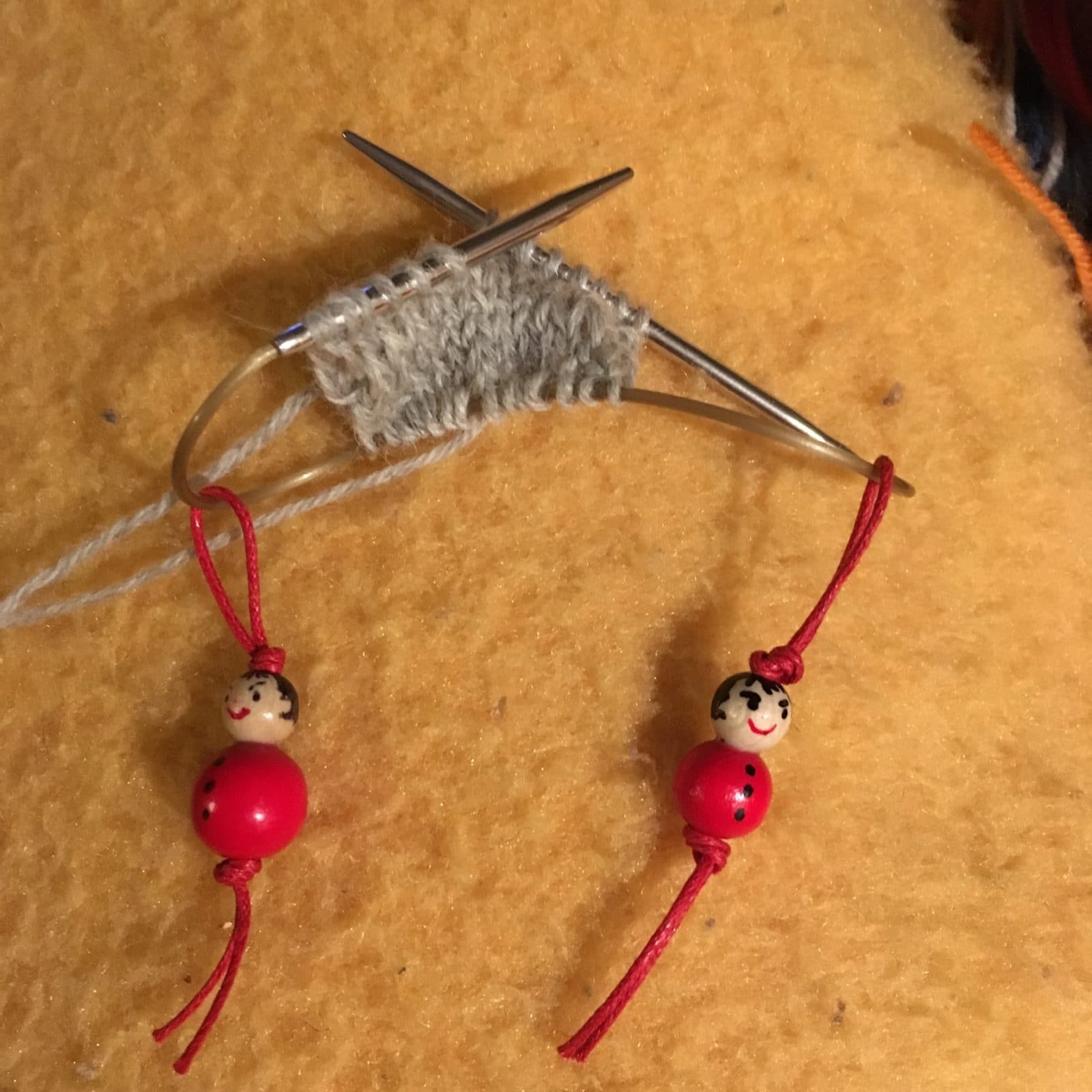 Socken mit der addi-Sockenwunder-Nadel
