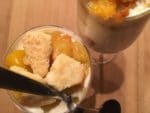 Spekulatius Tiramisu mit heißen Mirabellen