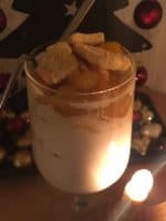 Spekulatius Tiramisu mit heißen Mirabellen